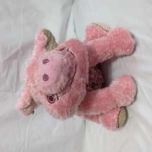 Dan Dee stuffed pink pig